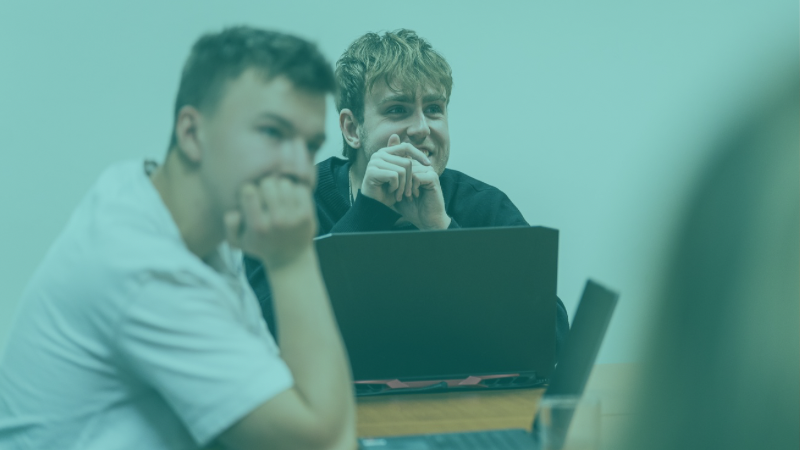 účastník na workshopu