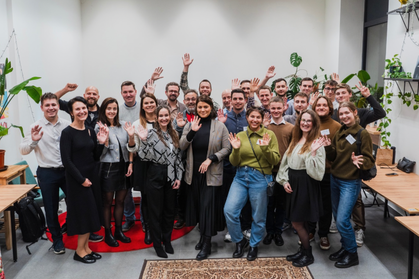 hromadná fotka účastníků Green Light - 13. ročník